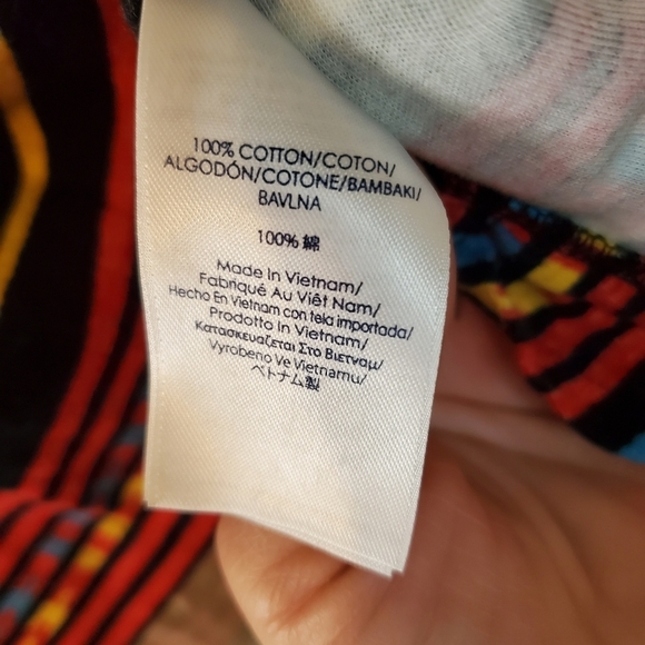 Womens Chaps Aztec Southwestern Quarter Zip Cotton Shirt size medium - Picture 4 of 12